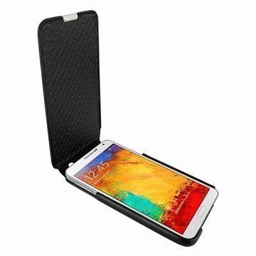 Samsung Galaxy Note 3 N9000 N9005 Piel Frama iMagnum Leather Case Black