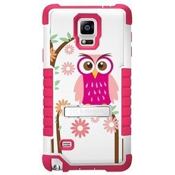 Samsung Galaxy Note 4 Beyond Cell Tri Shield Design Hybridi Kotelo Daisy Owl