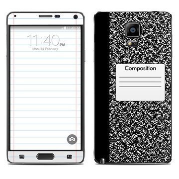 Samsung Galaxy Note 4 Composition Notebook Suojakalvo