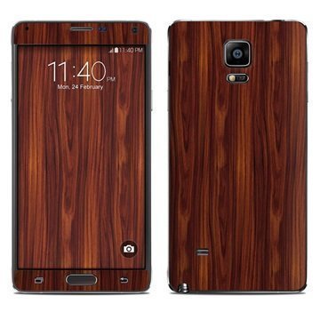 Samsung Galaxy Note 4 Dark Rosewood Suojakalvo