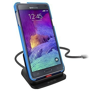 Samsung Galaxy Note 4 KiDiGi Ultraohut Pöytälaturi Musta
