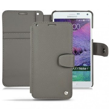 Samsung Galaxy Note 4 Noreve Tradition B Lompakkomallinen Nahkakotelo PerpÃ©tuelle Antrasiitti