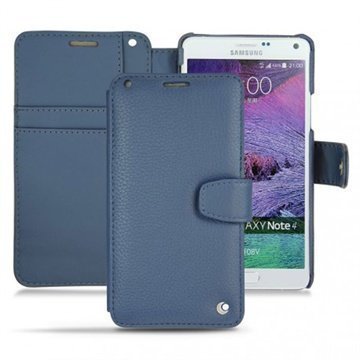 Samsung Galaxy Note 4 Noreve Tradition B Lompakkomallinen Nahkakotelo PerpÃ©tuelle Indigo