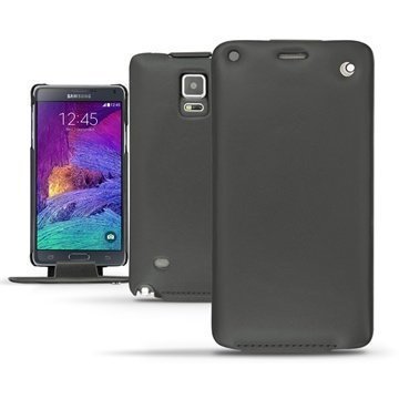 Samsung Galaxy Note 4 Noreve Tradition Nahkainen Läppäkotelo PerpÃ©tuelle Musta