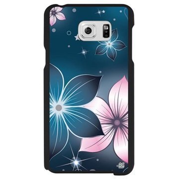 Samsung Galaxy Note 5 Beyond Cell Protex Design Kova Suojakuori Blue Mystical Rose