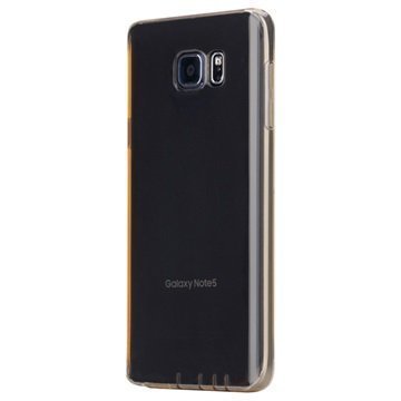 Samsung Galaxy Note 5 Rock Ultrathin Series Ultraohut TPU-Kotelo Kulta