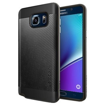 Samsung Galaxy Note 5 Spigen Neo Hybrid Carbon Kotelo Asemetalli