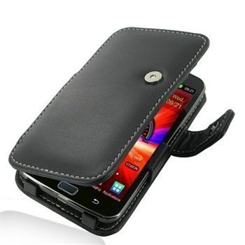 Samsung Galaxy S 2 LTE PDair Leather Case 3BSSS9B41 Musta