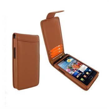 Samsung Galaxy S 2 Piel Frama Classic Magnetic Nahkakotelo Parkittunahka