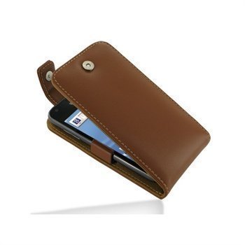 Samsung Galaxy S 2 T-Mobile PDair Leather Case Ruskea