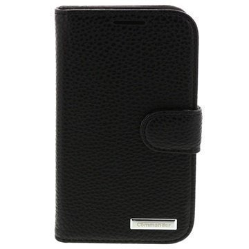 Samsung Galaxy S 3 i9300 Commander Leather Case Elite Black