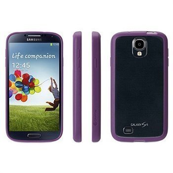 Samsung Galaxy S 4 I9500 Griffin Reveal Snap-On Kotelo Violetti