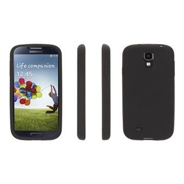 Samsung Galaxy S 4 I9500 I9505 Griffin Silikonisuoja Musta