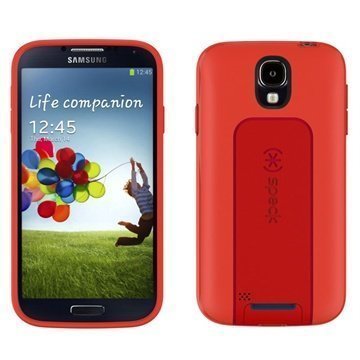 Samsung Galaxy S 4 I9500 I9505 Speck Smart Flex View Kotelo Punainen / Sininen