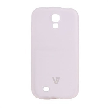 Samsung Galaxy S 4 I9500 I9505 V7 Flexslim TPU -kotelo Valkoinen