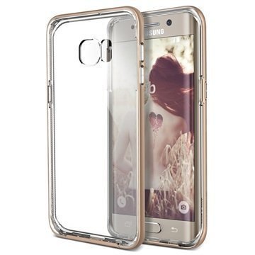 Samsung Galaxy S 6 Edge+ Verus Crystal Bumper Series Kotelo Hohtava Kulta