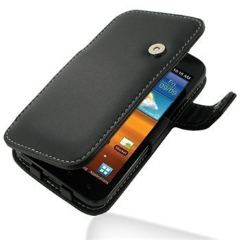 Samsung Galaxy S II Epic 4G Touch PDair Leather Case 3BSSD7B41 Musta