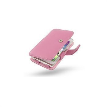 Samsung Galaxy S WiFi 4.2 PDair Leather Case Pink