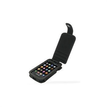 Samsung Galaxy S i9000 EIXO BiColor Nahkakotelo Musta