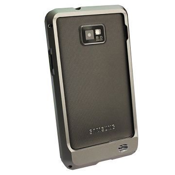 Samsung Galaxy S2 Alumiininen Suojakehys Harmaa