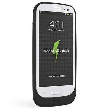 Samsung Galaxy S3 I9300 Mophie Juice Pack Akkukotelo Musta