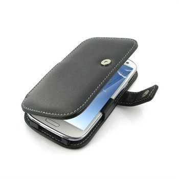 Samsung Galaxy S3 I9300 PDair Leather Case 3BSS3IB41 Musta