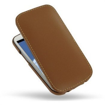 Samsung Galaxy S3 I9300 PDair Leather Case Brown