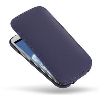 Samsung Galaxy S3 I9300 PDair Leather Case Purppura