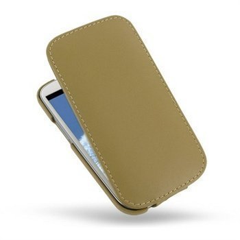 Samsung Galaxy S3 I9300 PDair Leather Case Ruskea