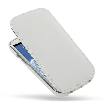 Samsung Galaxy S3 I9300 PDair Leather Case White