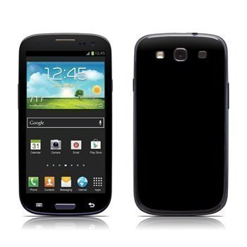 Samsung Galaxy S3 I9300 Solid State Black Suojakalvo