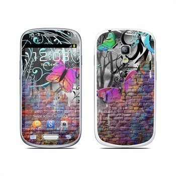 Samsung Galaxy S3 Mini Butterfly Wall Skin