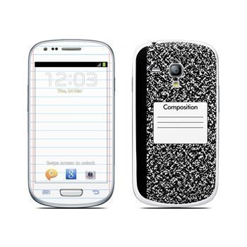 Samsung Galaxy S3 Mini Composition Notebook Skin