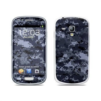 Samsung Galaxy S3 Mini Digital Navy Camo Skin