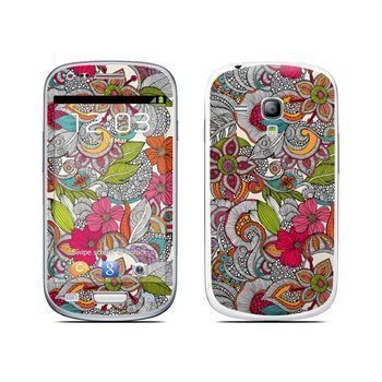 Samsung Galaxy S3 Mini Doodles Color Skin