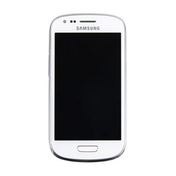 Samsung Galaxy S3 Mini I8190 Etukansi & LCD-näyttö Valkoinen