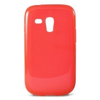 Samsung Galaxy S3 Mini I8190 Ksix TPU Case Punainen