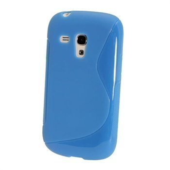 Samsung Galaxy S3 Mini I8190 iGadgitz Kaksivärinen TPU-Suojakotelo Sininen