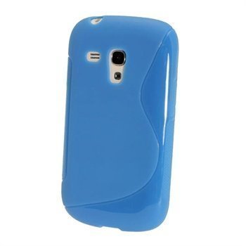 Samsung Galaxy S3 Mini I8190 iGadgitz Kaksivärinen TPU-Suojakotelo Sininen