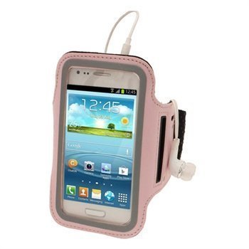 Samsung Galaxy S3 Mini I8190 iGadgitz Neopreeni Käsivarsikotelo Pinkki