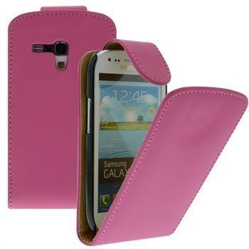 Samsung Galaxy S3 Mini i8190 Kannellinen Kotelo Pinkki