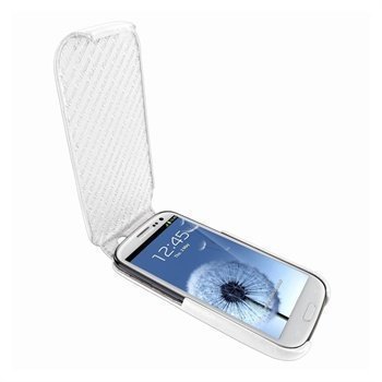 Samsung Galaxy S3 i9300 Piel Frama iMagnum Nahkakotelo Valkoinen