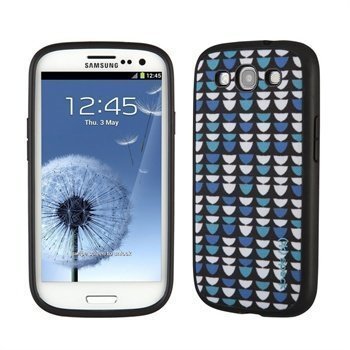 Samsung Galaxy S3 i9300 Speck FabShell Case FishyScales Blue