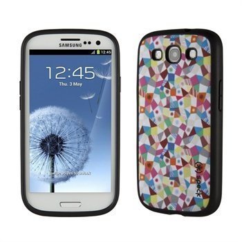 Samsung Galaxy S3 i9300 Speck FabShell Case GeoMazing Spectrum