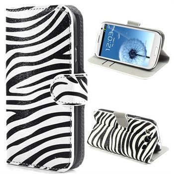 Samsung Galaxy S3 i9300 Wallet Nahkakotelo Seepra
