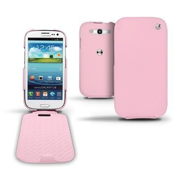 Samsung Galaxy S3 i9300 i9305 Noreve Tradition Flip Leather Case Pink