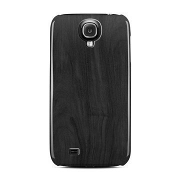 Samsung Galaxy S4 Black Woodgrain Clip Case