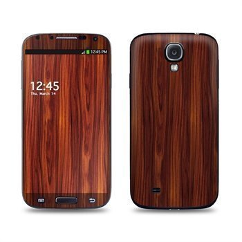 Samsung Galaxy S4 Dark Rosewood Skin