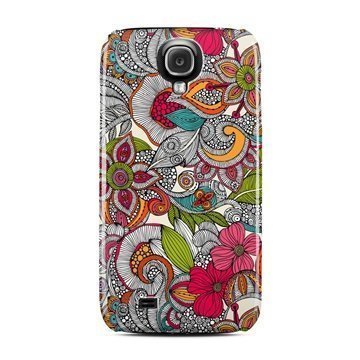 Samsung Galaxy S4 Doodles Color Clip Case