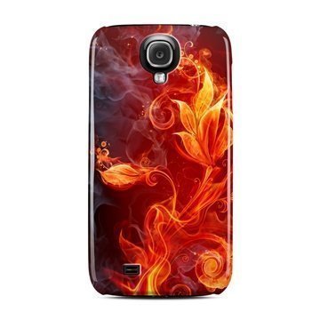 Samsung Galaxy S4 Flower Of Fire Clip Case